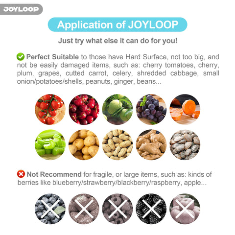 JOYMOOP JOYLOOP dimensiones-amplias caben varias frutas en una vez