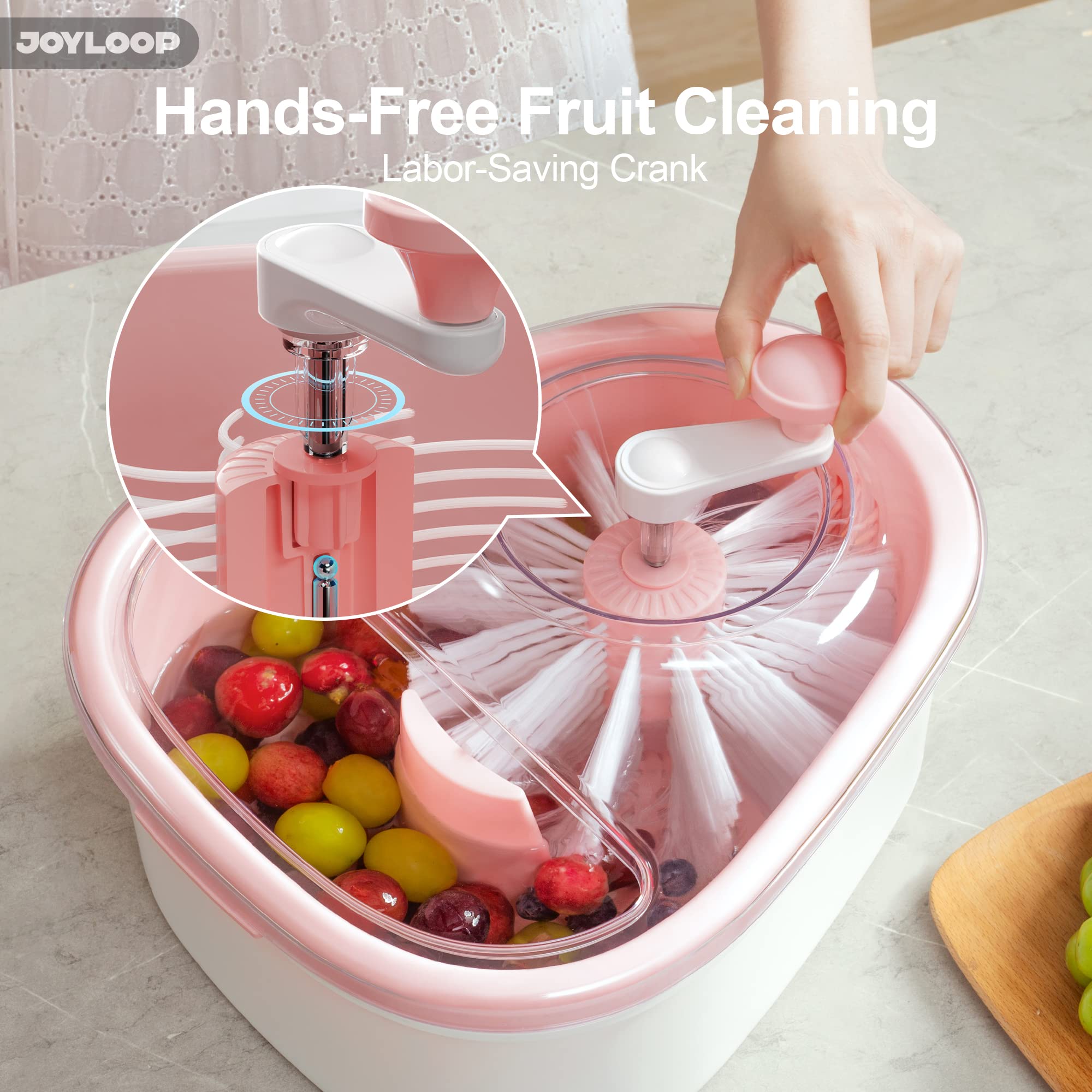 Diseño rosa Sakura de JOYLOOP complementa la cocina con estilo y funcionalidad
