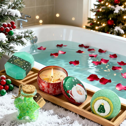 Sales de baño JOYOFUN para un baño calmante