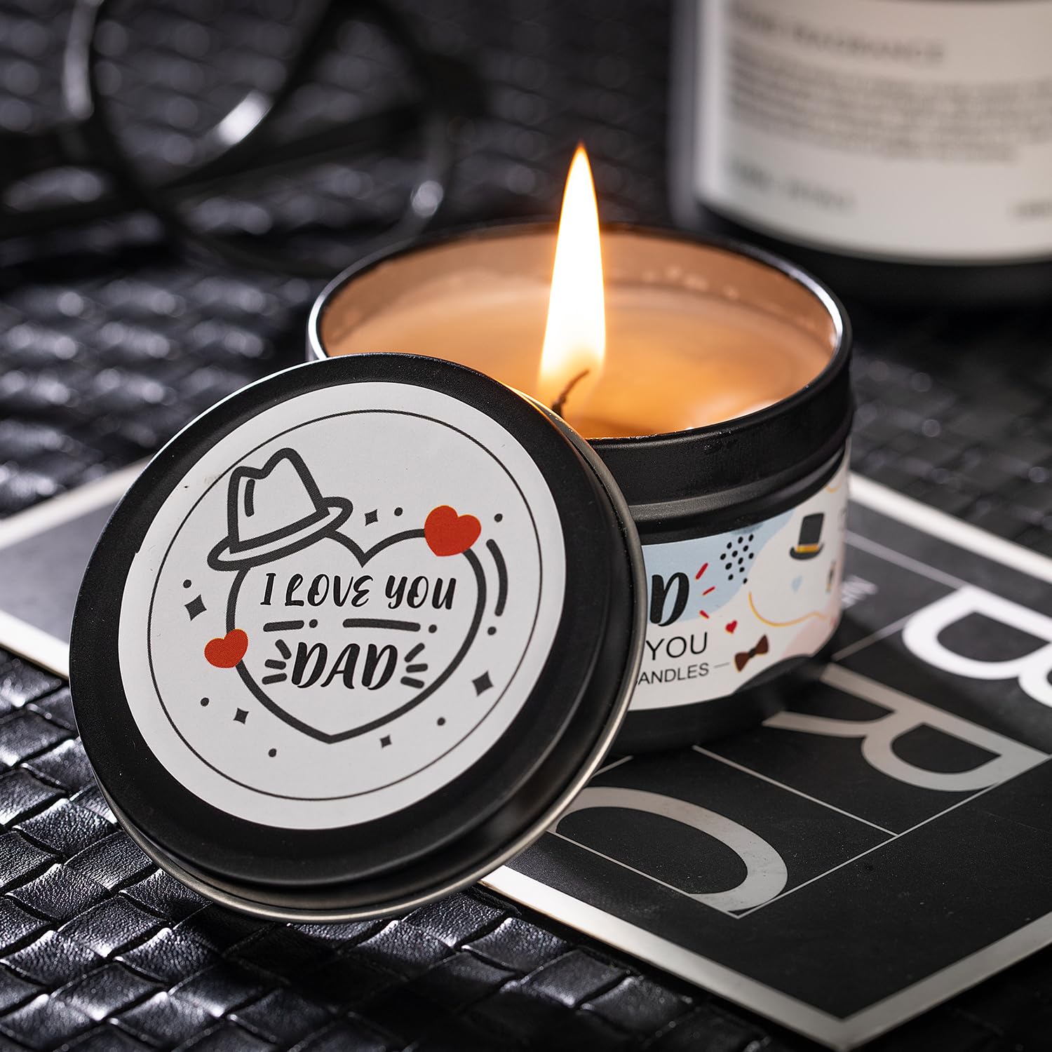 JOYOFUN vela aroma para papá, fragancia suave para momentos de relajación
