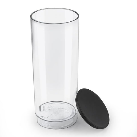 Joyparts depósito de agua para Vertuo Plus Deluxe, tapa negra destacada, sellado seguro.
