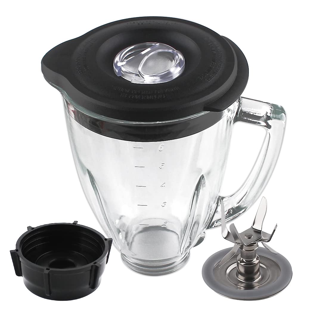Joyparts jarra de vidrio para licuadora Oster, ideal para batidos cremosos
