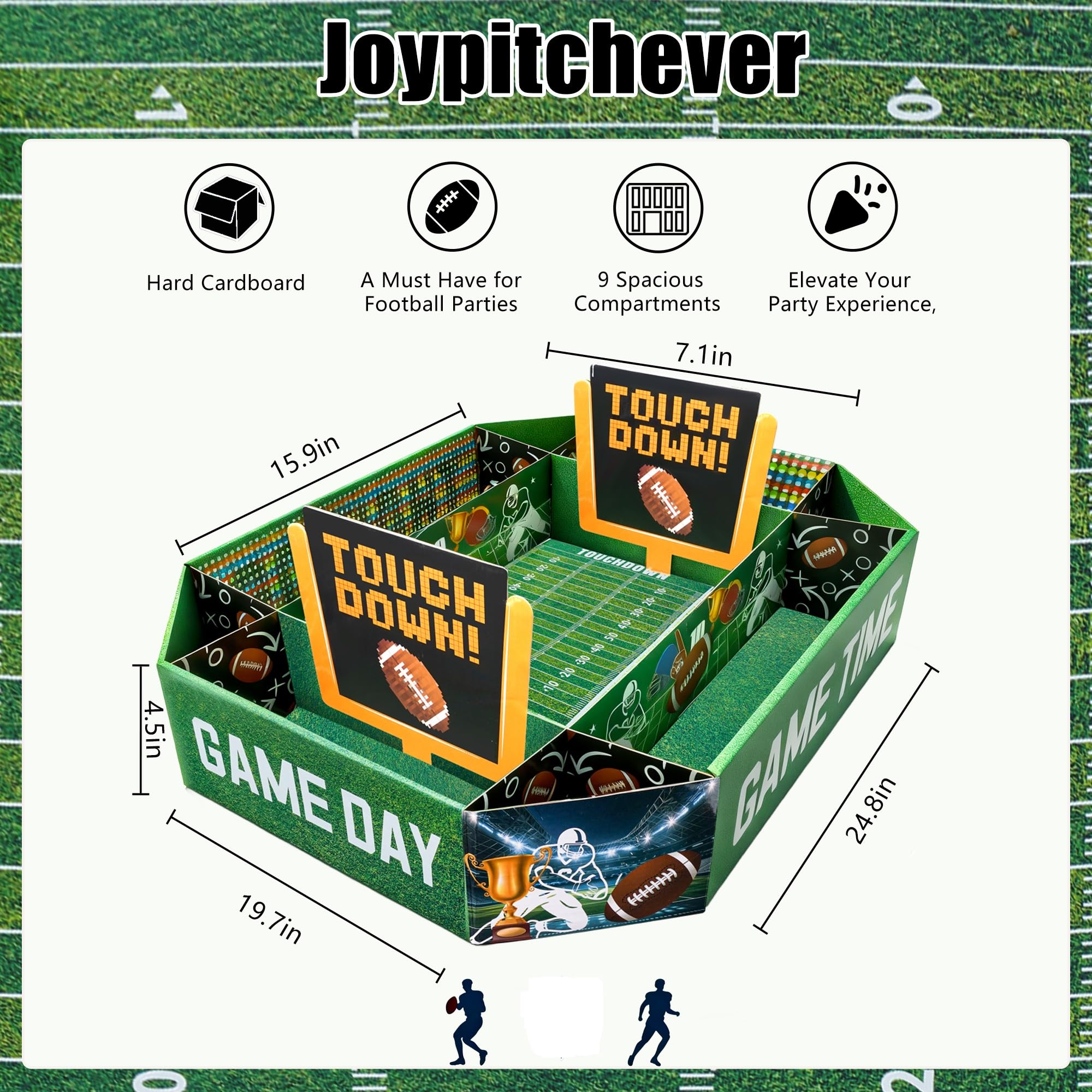 Joypitchever centro de mesa para fiesta deportiva.