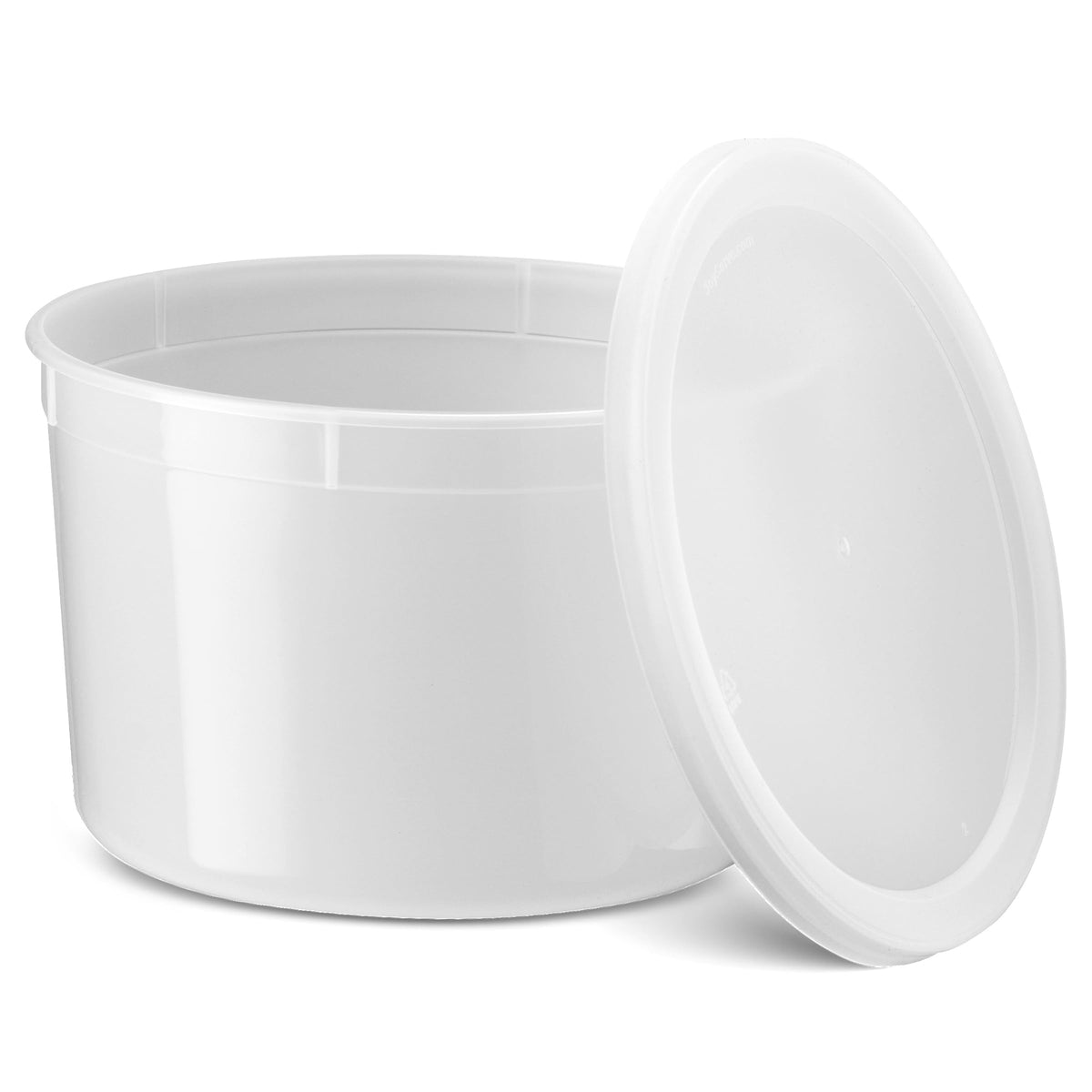 JoyServe, contenedores de plástico de 64 onzas con tapa hermética para almacenamiento a prueba de fugas