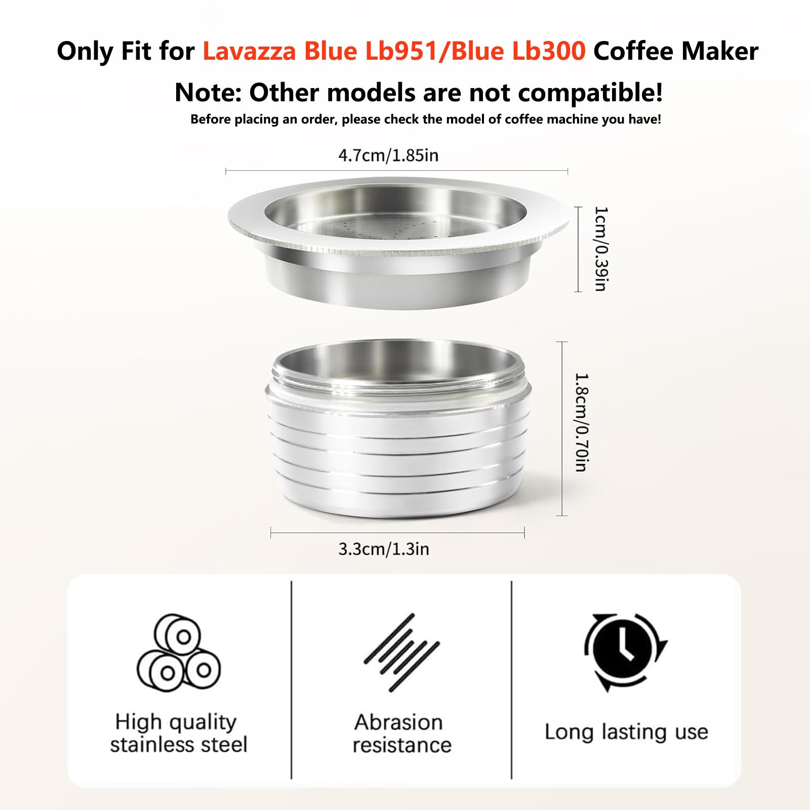 Compatibilidad Lavazza Blue: cápsulas JOYSOG, diseño compatible para máquinas específicas y café a tu ritmo.