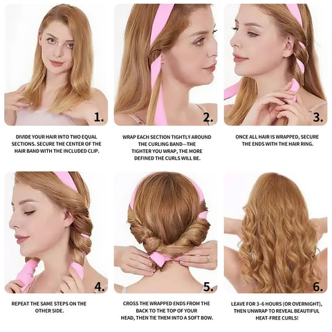 Joyvella Dopamine Rosa: coletero suave para peinados rápidos.