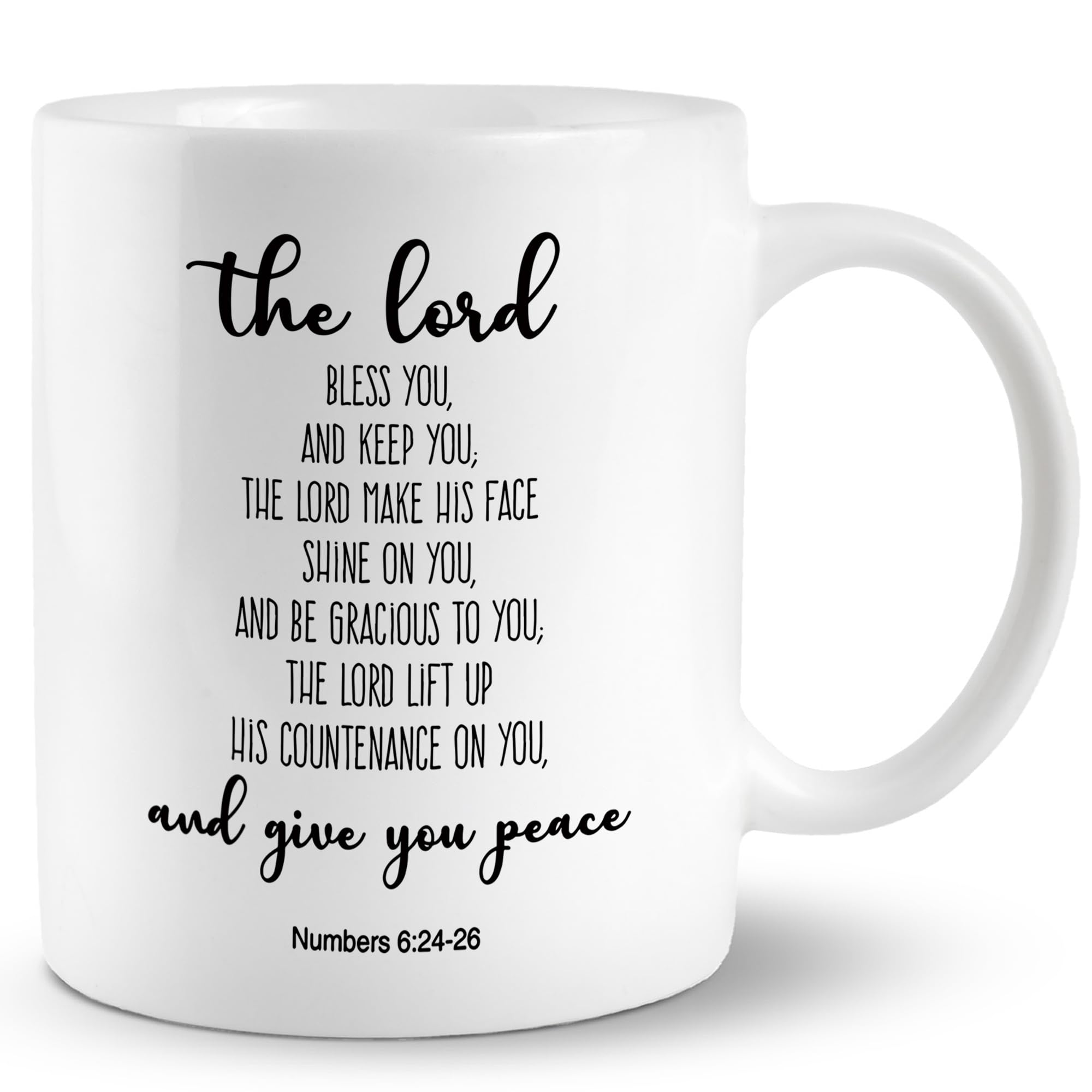 Taza JRTW Cristiana de 11 onzas para café diario.