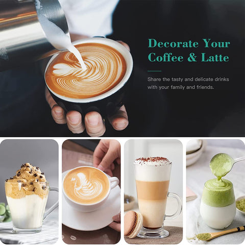 16 plantillas de decoración para personalizar bebidas con JrundMsoxz.