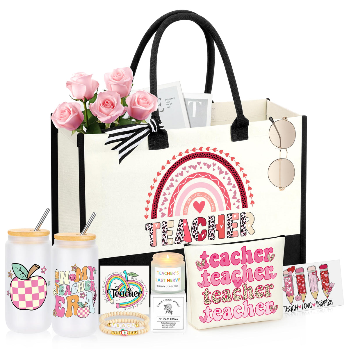 JSENGIFT cesta de regalos para docentes ideal para agradecer