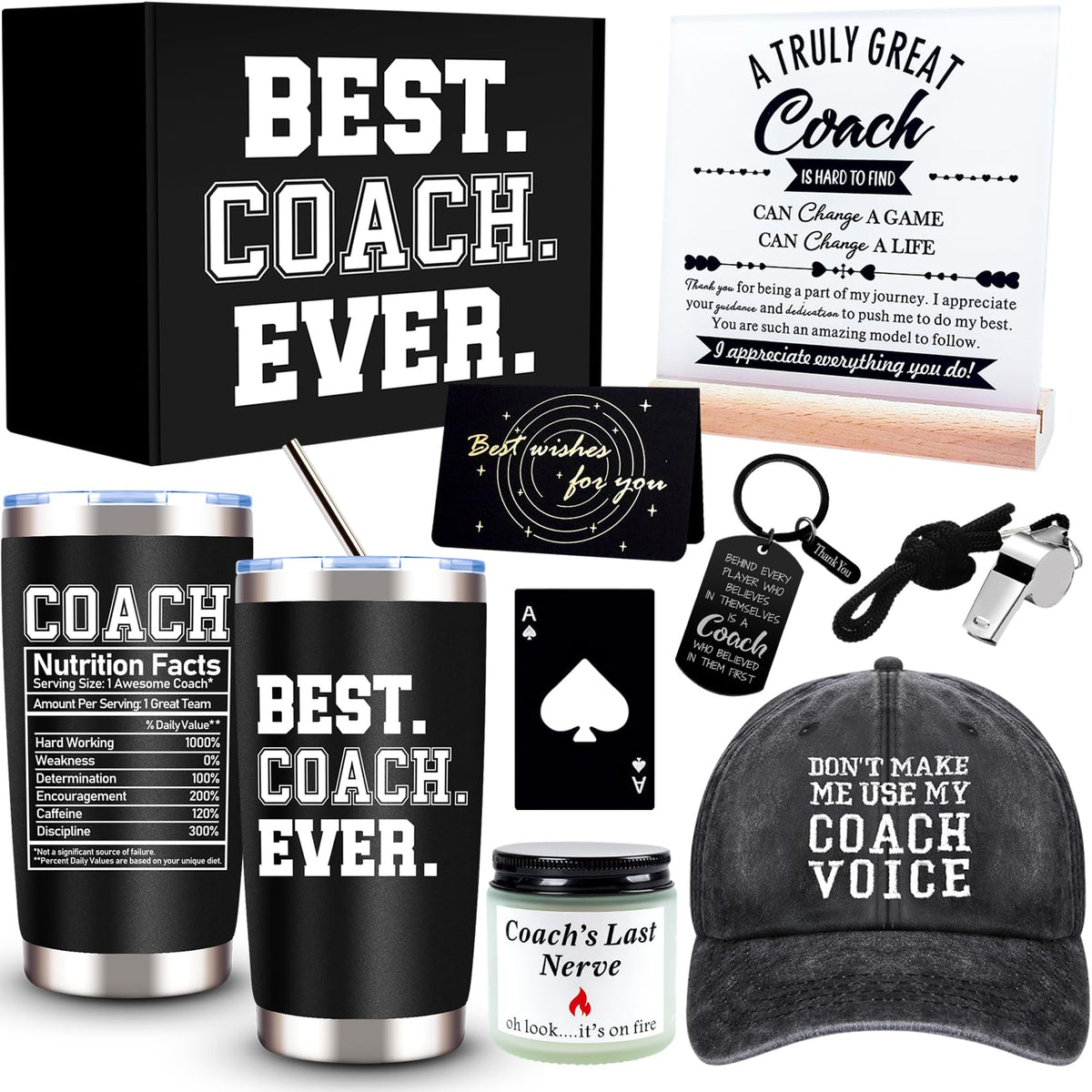 Taza JTAMOHI 20 oz para entrenadores, ideal para prácticas y reuniones
