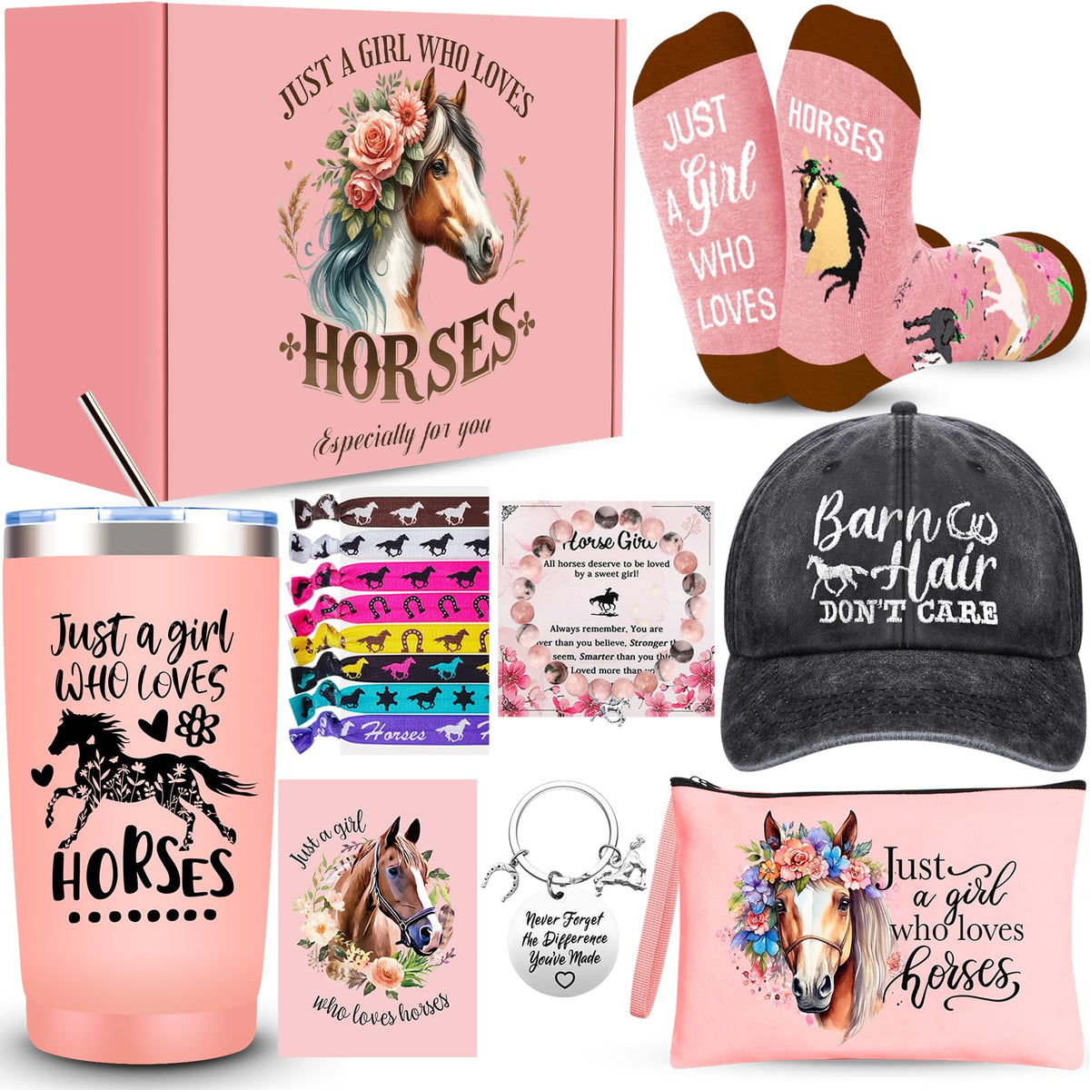 Termo JTAMOHI de 20 onzas con diseño de caballo para mantener bebidas a la temperatura adecuada.