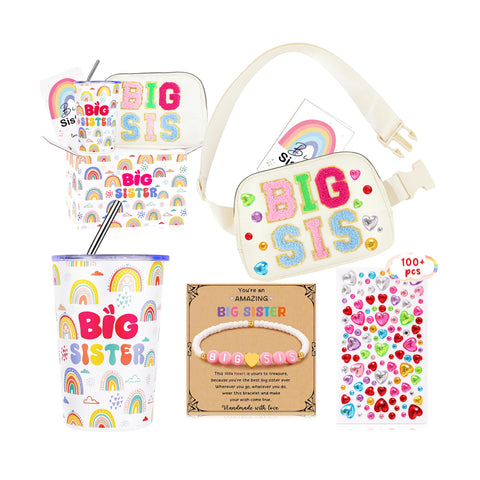 JTENGTOP bolso de cintura para hermana mayor, práctico y ligero para regalar.