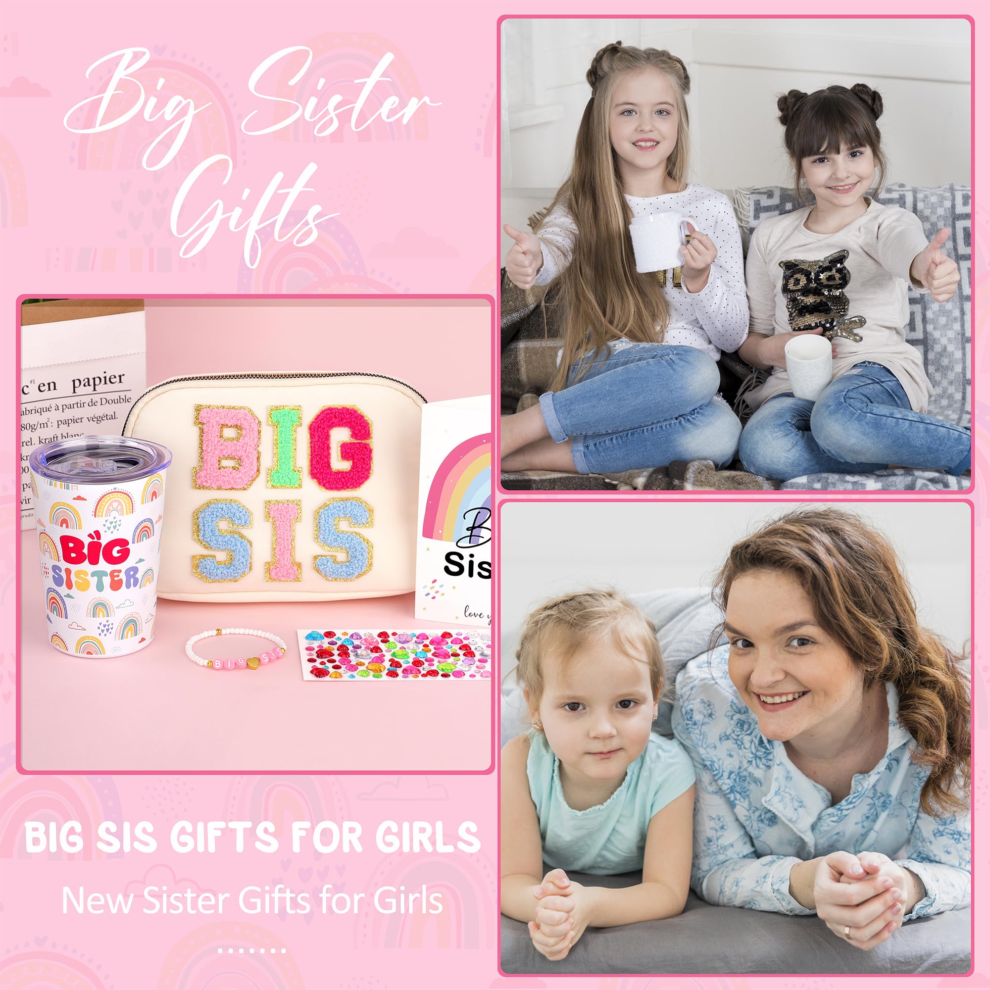 Kit de uso diario JTENGTOP para hermana mayor, práctico y tierno.