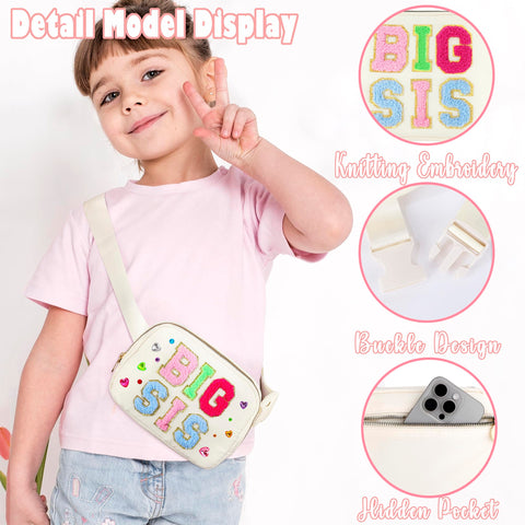 Pegatina adorable JTENGTOP para hermana mayor, añade personalidad divertida.