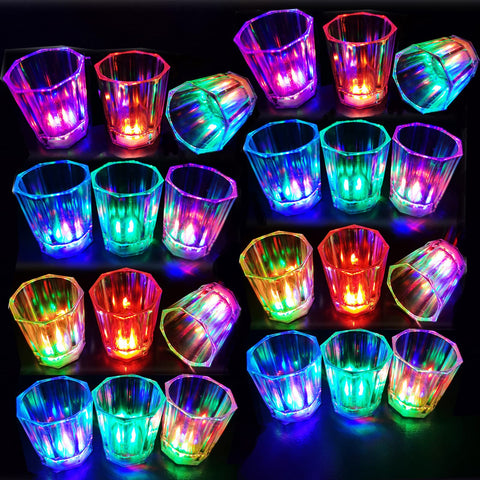 Vaso JTWKING con luces multicolor para fiestas animadas