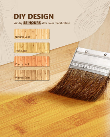 JubiNatural plancha de bambú para proyectos DIY en casa