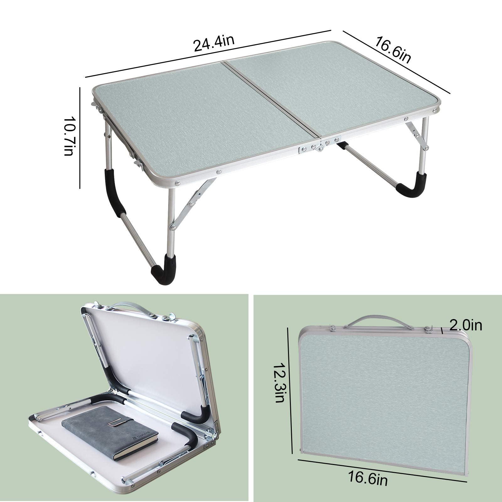 Bandeja de cama Jucaifu con patas, ideal para desayunar o comer