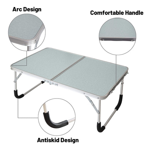 Patas plegables de aluminio de la mesa Jucaifu, desplegables