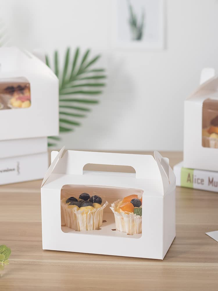 Jucoan caja portátil para pastelería ideal para eventos y ventas