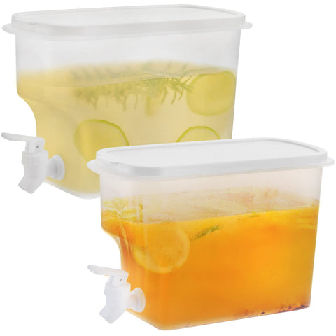 Jucoan dispensador de bebidas; dos unidades para fiestas y bebidas frías.