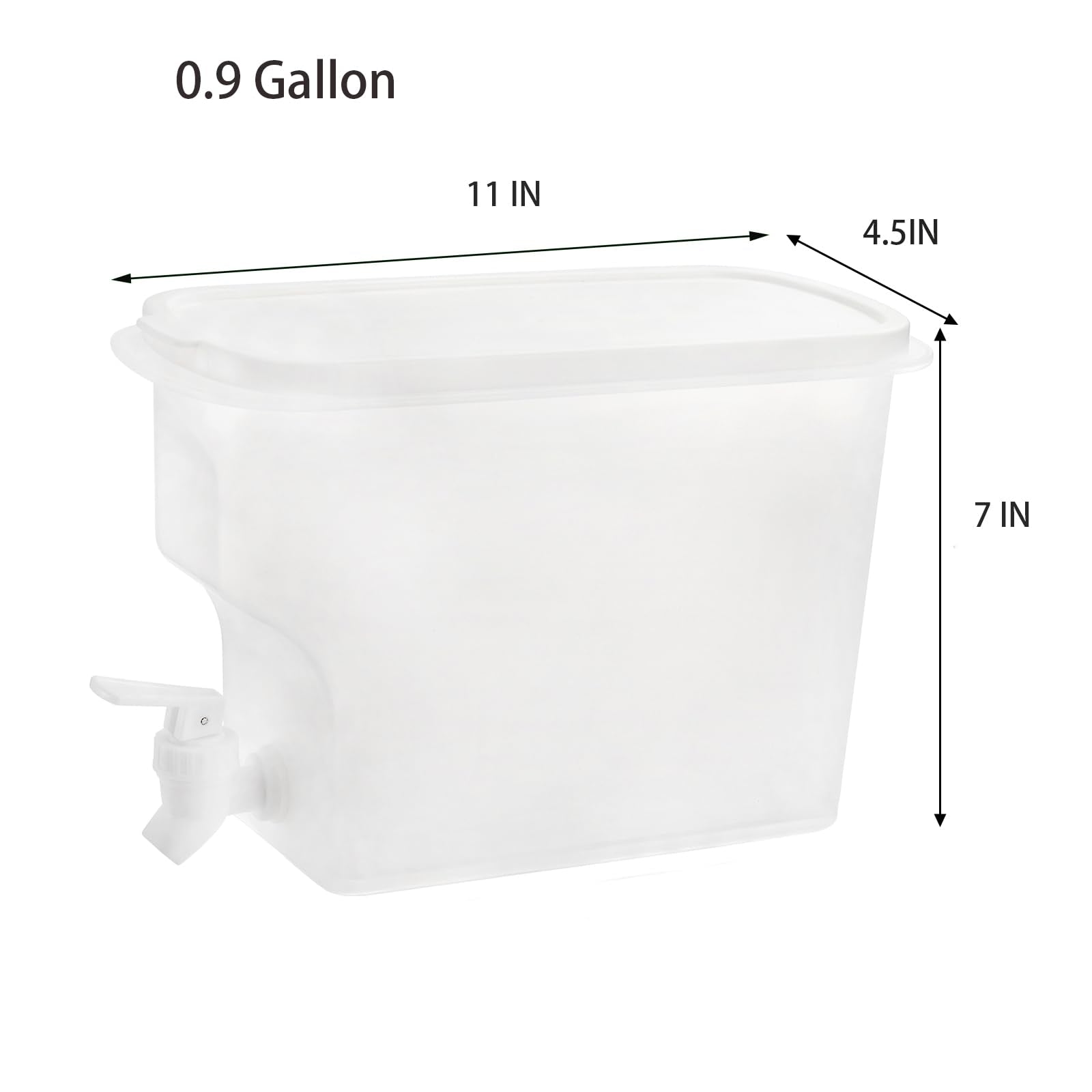 Jucoan dispensador con grifo ergonómico facilita servir sin goteos.