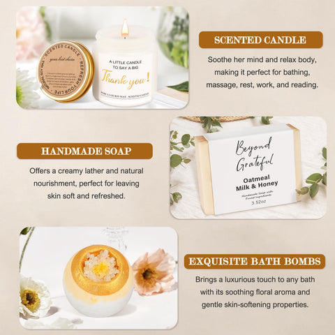 Vela aromática Juesly crea ambiente calmante y cálido
