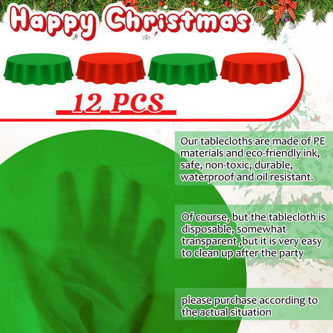 Mantel navidad verde de Juexica, añade color y protección contra manchas