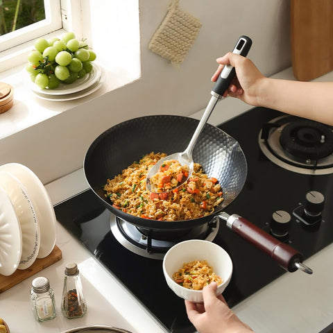 Cucharón JULIPRO para sopa, juego de 3 piezas, cómodo para servir caldos