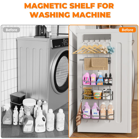 Soporte magnético para detergentes JulktLli, ideal en lavandería.