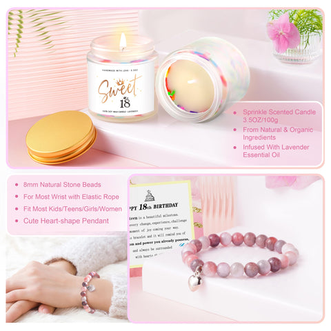 Pulsera de cuentas rosa Jumway, complemento delicado para regalar