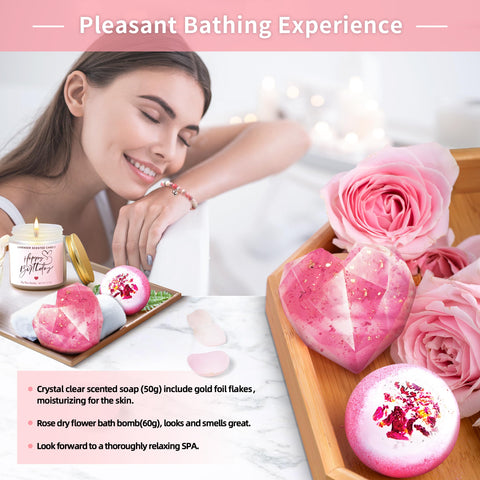 Vela perfumada Jumway crea ambiente cálido para momentos de relajación.