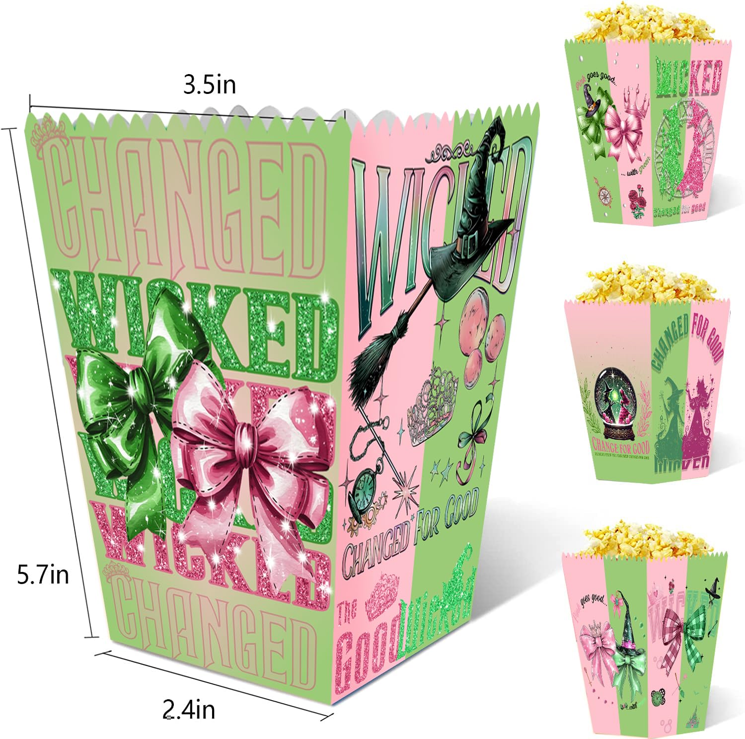 Junyaoii caja para buffet de dulces y golosinas, regalo práctico.