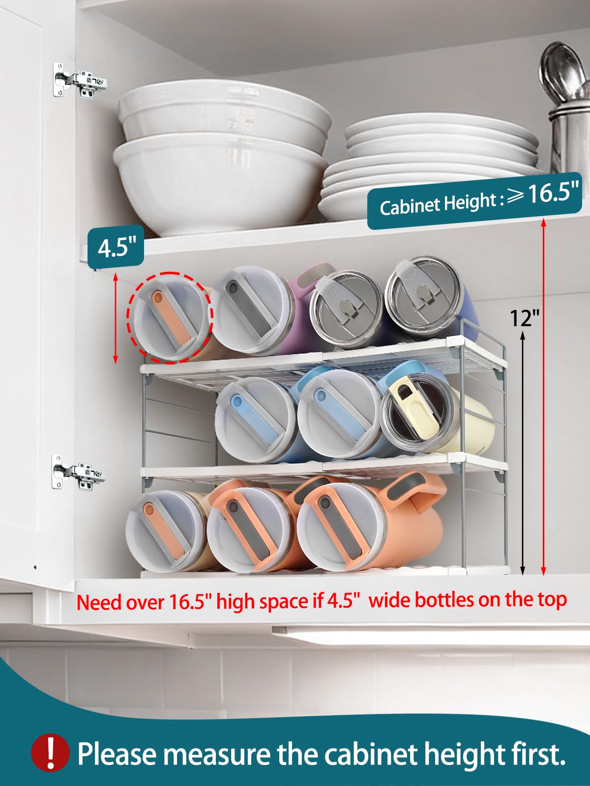 JUPELI capacidad ampliable para múltiples botellas en cada nivel.