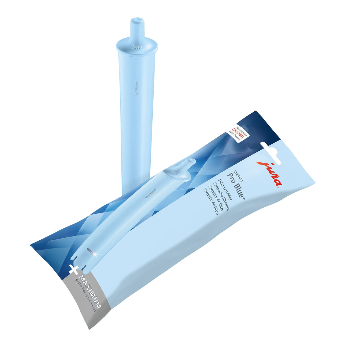 Cartucho Jura CLEARYL Pro Blue+ listo para filtrar agua y mejorar sabor
