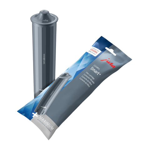 Filtro Jura CLEARYL: filtración de agua para espresso más limpio.