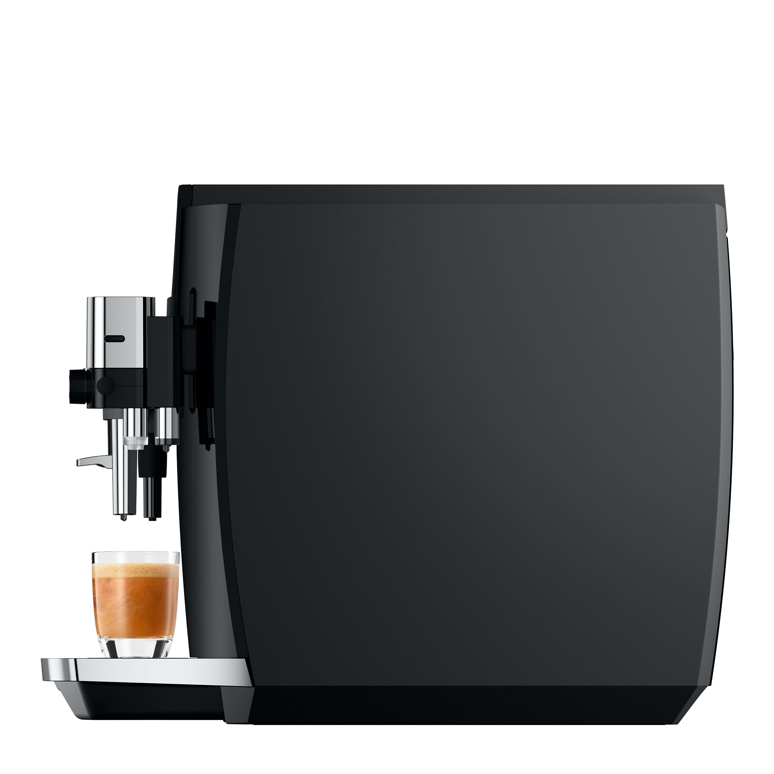 JURA E8 negro piano, 17 bebidas al alcance de un toque para mayor versatilidad.