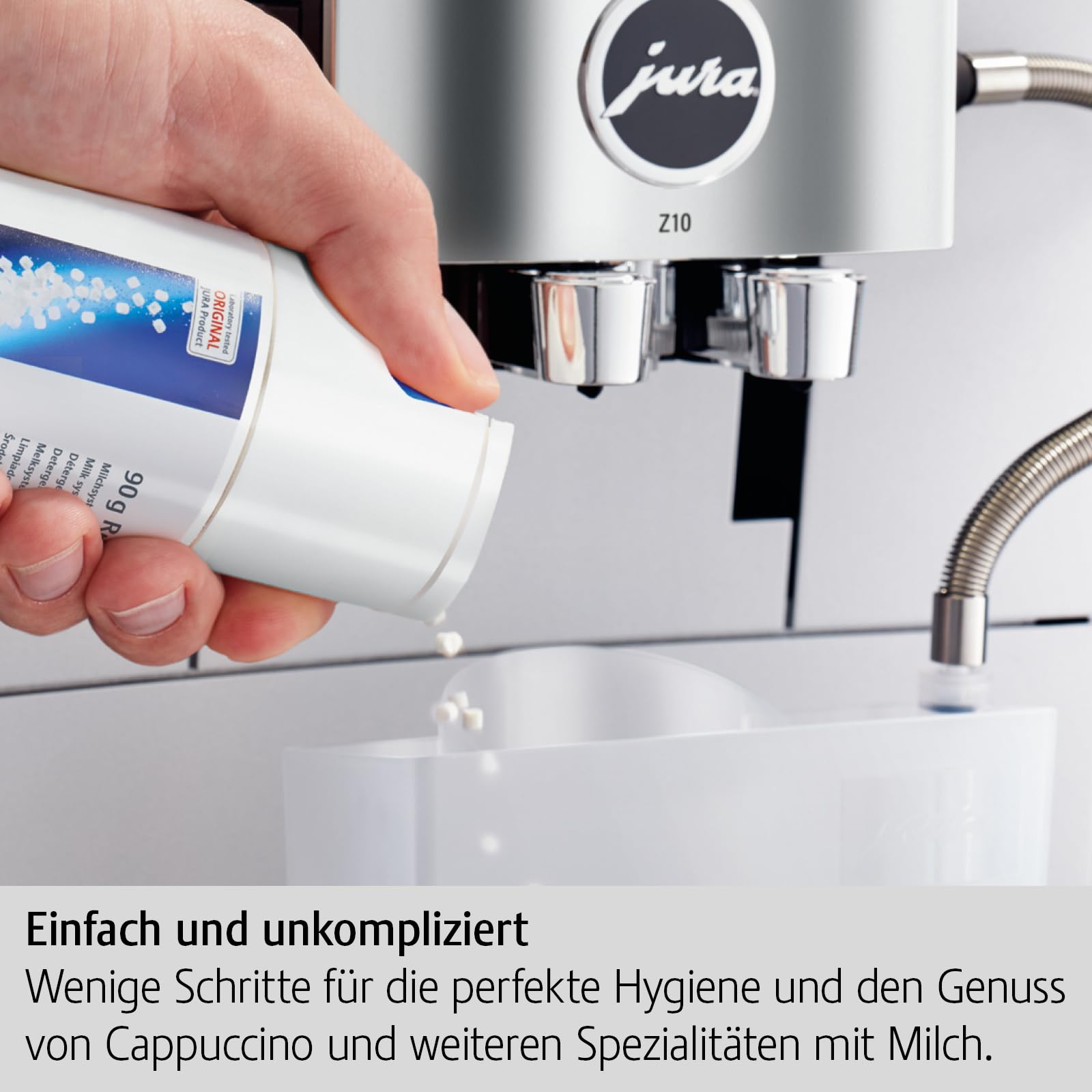 Envase recargable para el sistema de dispensación Jura.