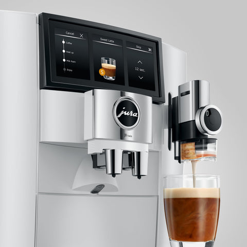 Jura J8 Twin espuma de leche suave para bebidas personalizadas