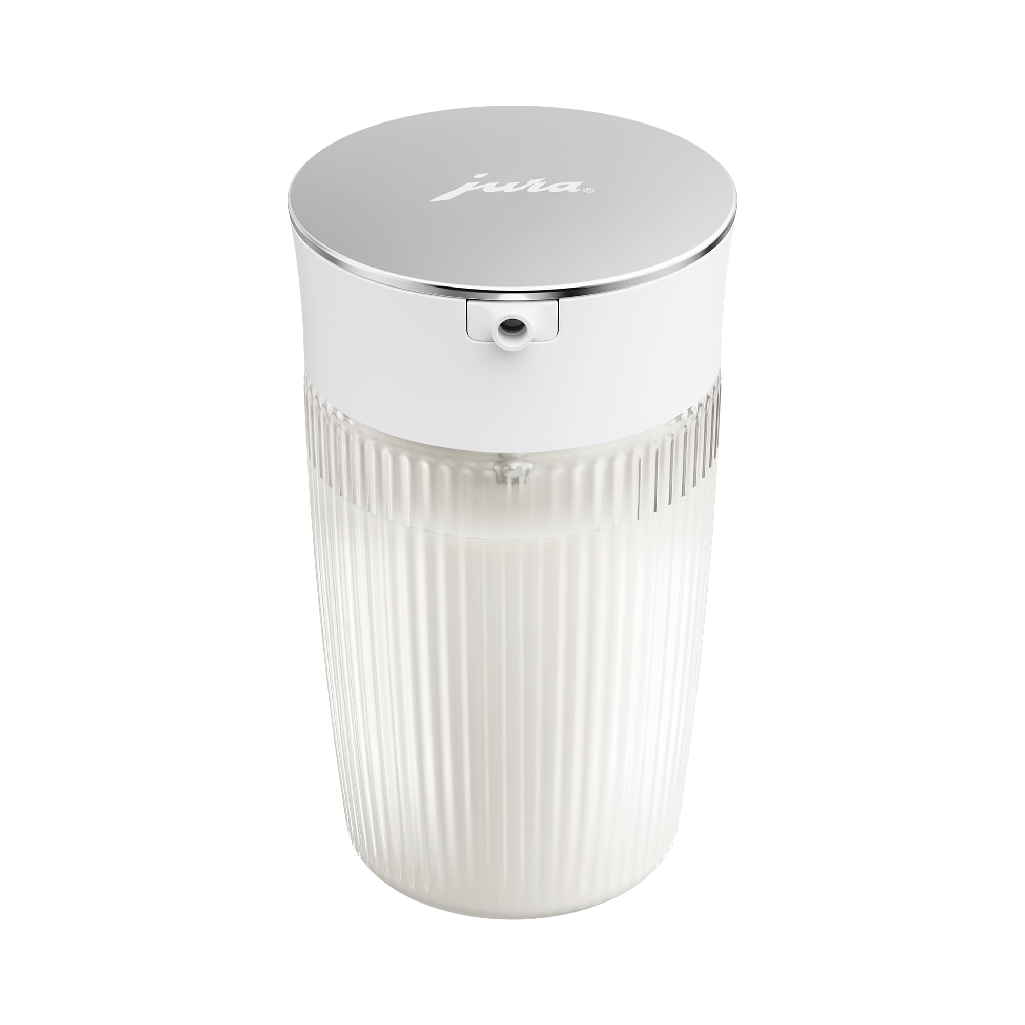 JURA jarra de leche de vidrio borosilicato, resistente a cambios de temperatura