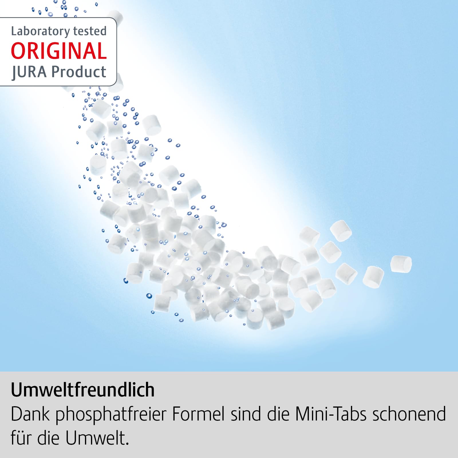 Jura Mini Tabs, dosis única para el mantenimiento del sistema de leche.