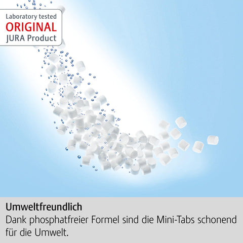 Jura Mini Tabs, dosis única para el mantenimiento del sistema de leche.