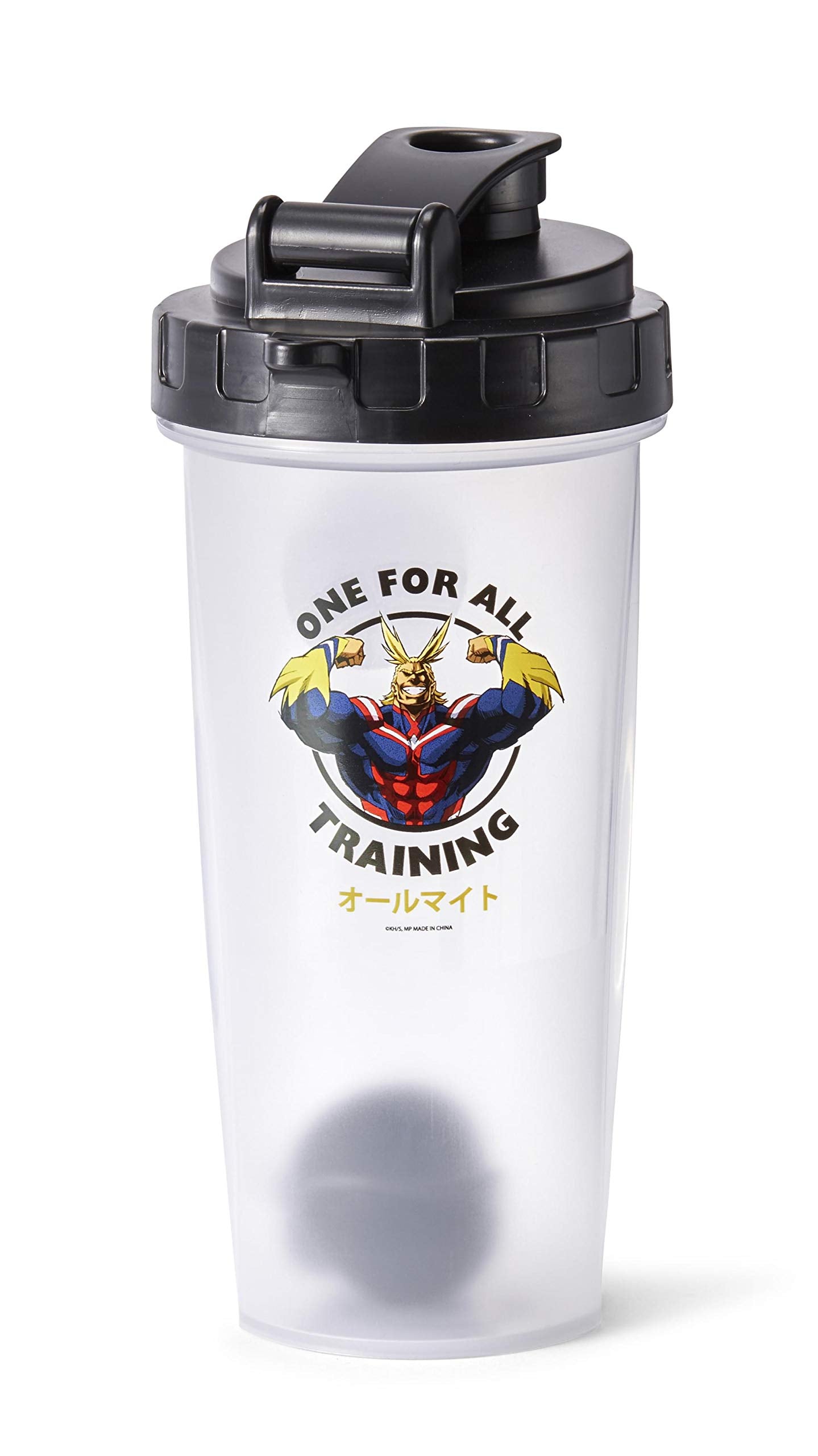 Just Funky All Mighty botella batidora con diseño lateral para entrenar