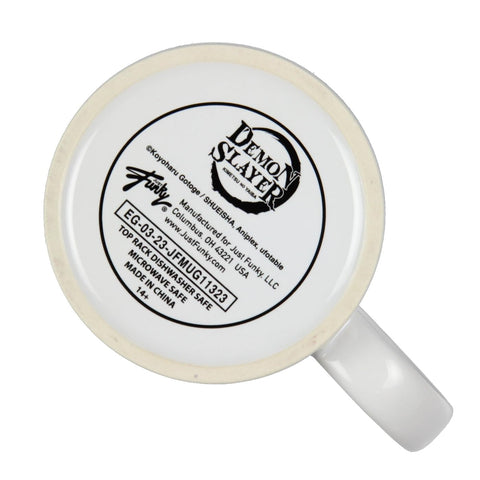 Asa ergonómica de la taza JUST FUNKY para un agarre cómodo