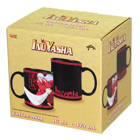 Regalo ideal para fans de Inuyasha, taza cerámica resistente para café o té.