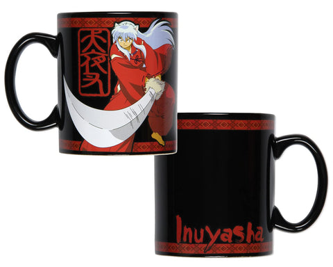 JUST FUNKY Inuyasha con logotipo script en la cara opuesta para té.