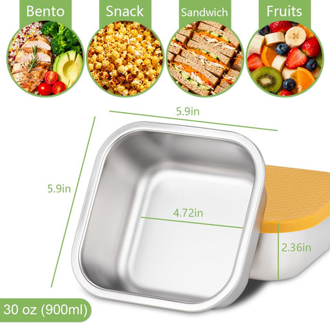 Materiales 304 de JUSTASHOW, acero inoxidable, antiolor y apto para alimentos.