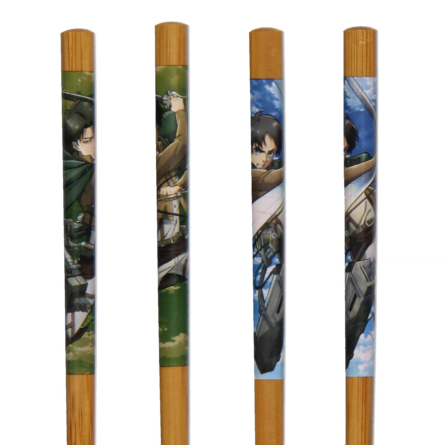 Just Funky Attack on Titan: palillos de 8,85 pulgadas, duraderos para uso diario.