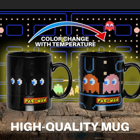 Just Funky Pac-Man: uso diario para café y té con estilo.