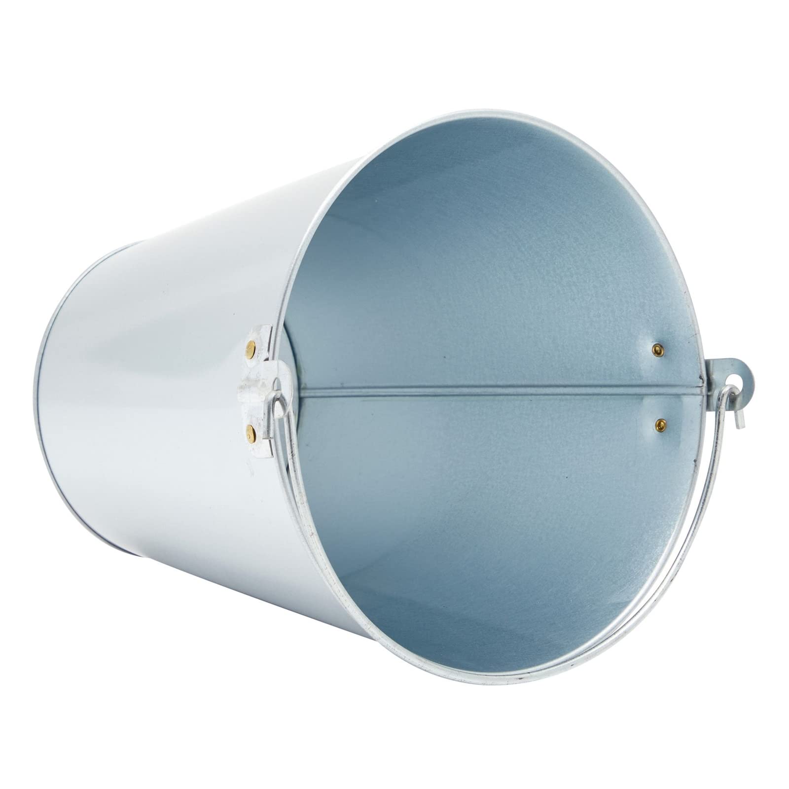 Juvale baldes metal mango resistente, transportar con facilidad.