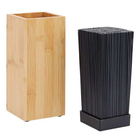 Juvale estilo contemporáneo en bambú para cocina moderna.